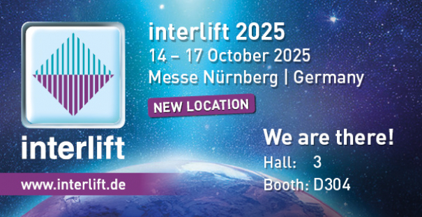 Touch the future of elevators at Interlift 2025. Visit us at Hall 3, Booth D304.