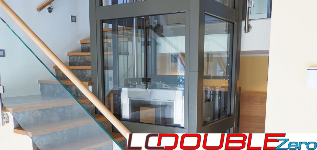 LC DoubleZero - special lift type for buildings without a lift
