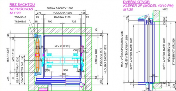 LC Maxi NG (New Generation) - Lift without a machine room